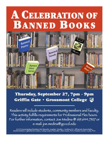Fall 2007 Celebration of Banned Books reading