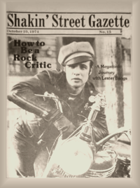 Shakin Street Gazette October 10 1974