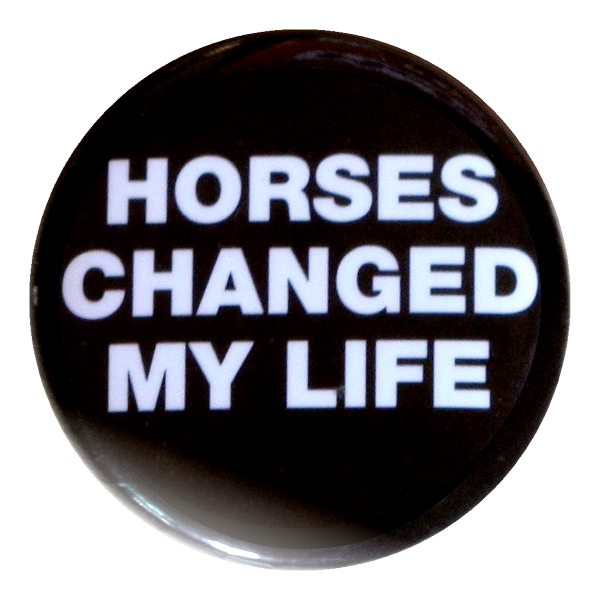2005 Patti Smith pin, "Horses" Change My Life