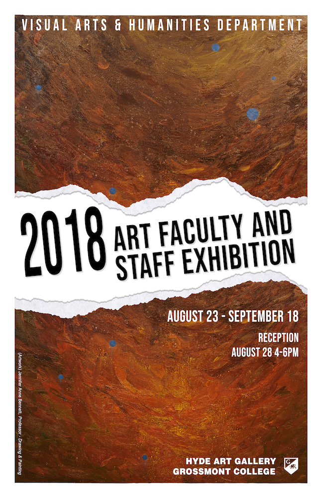 2018 Faculty Exhibition Poster