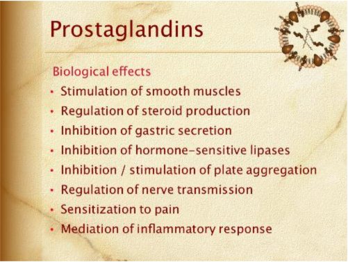 prostaglandins