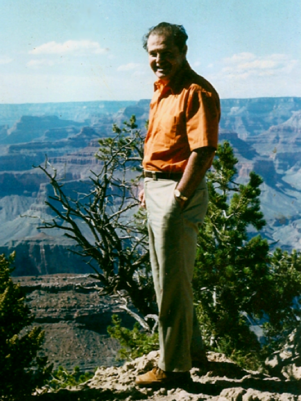 Vittor's "bucket-list" Grand Canyon visit, 1984