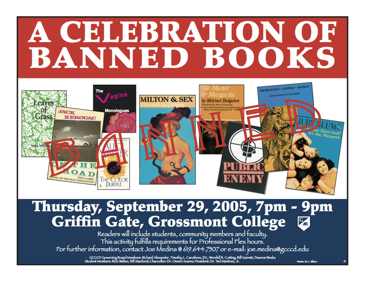 Fall 2005 Celebration of Banned Books reading