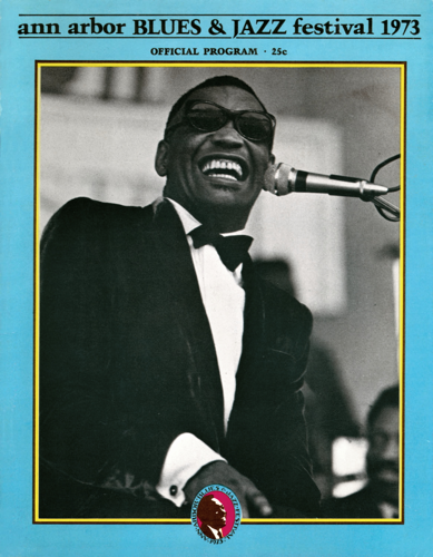 1973 Ann Arbor Blues and Jazz Fest program