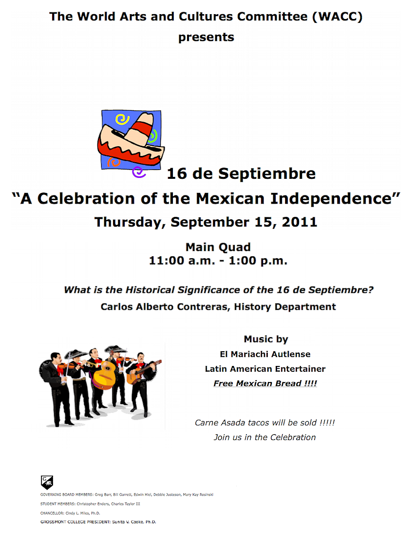 16 de Septiembre: A Celebration of the Mexican Independence
