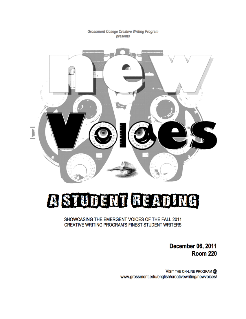 New Voices: A Student Reading