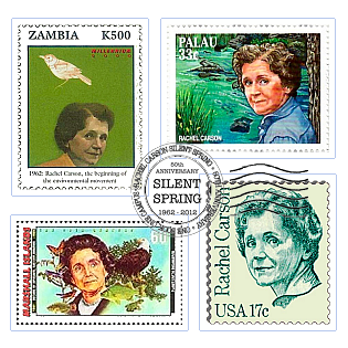 Rachel Carson stamp collection