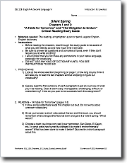 ESL 119 Chapters 1-2 Study Guide (B. Loveless)