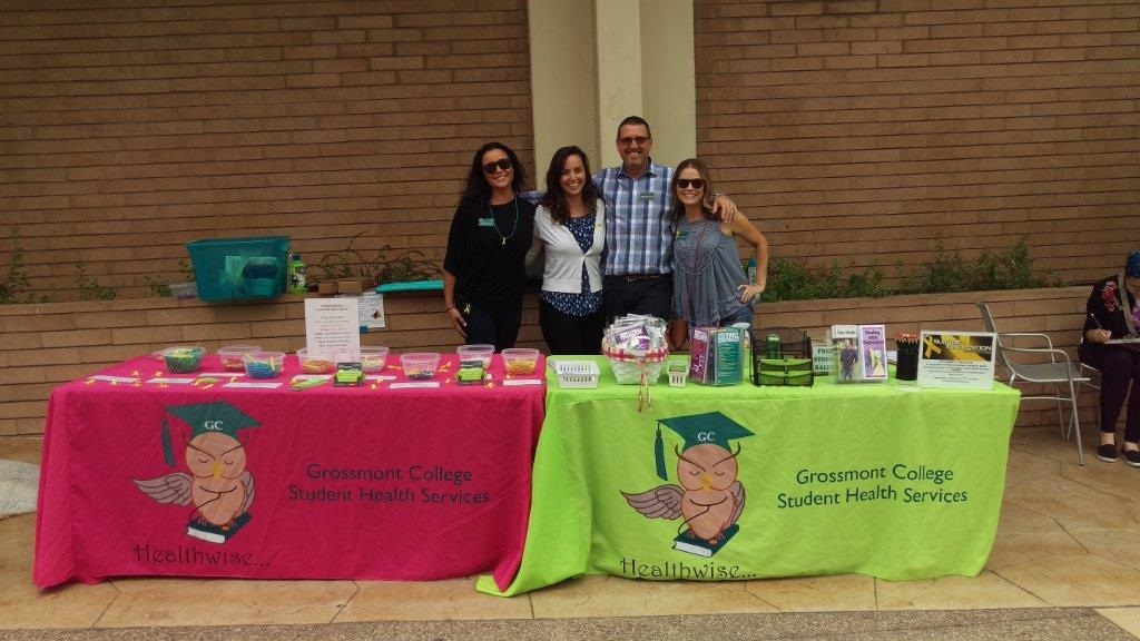 The Mental Health Services Team at the "Check Your Mood" Screening